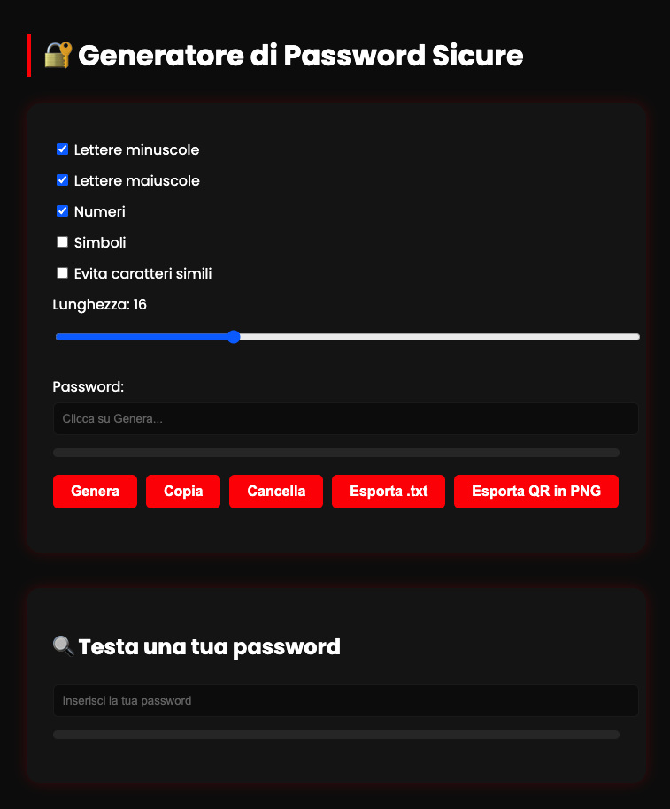 Screenshot Progetto 2